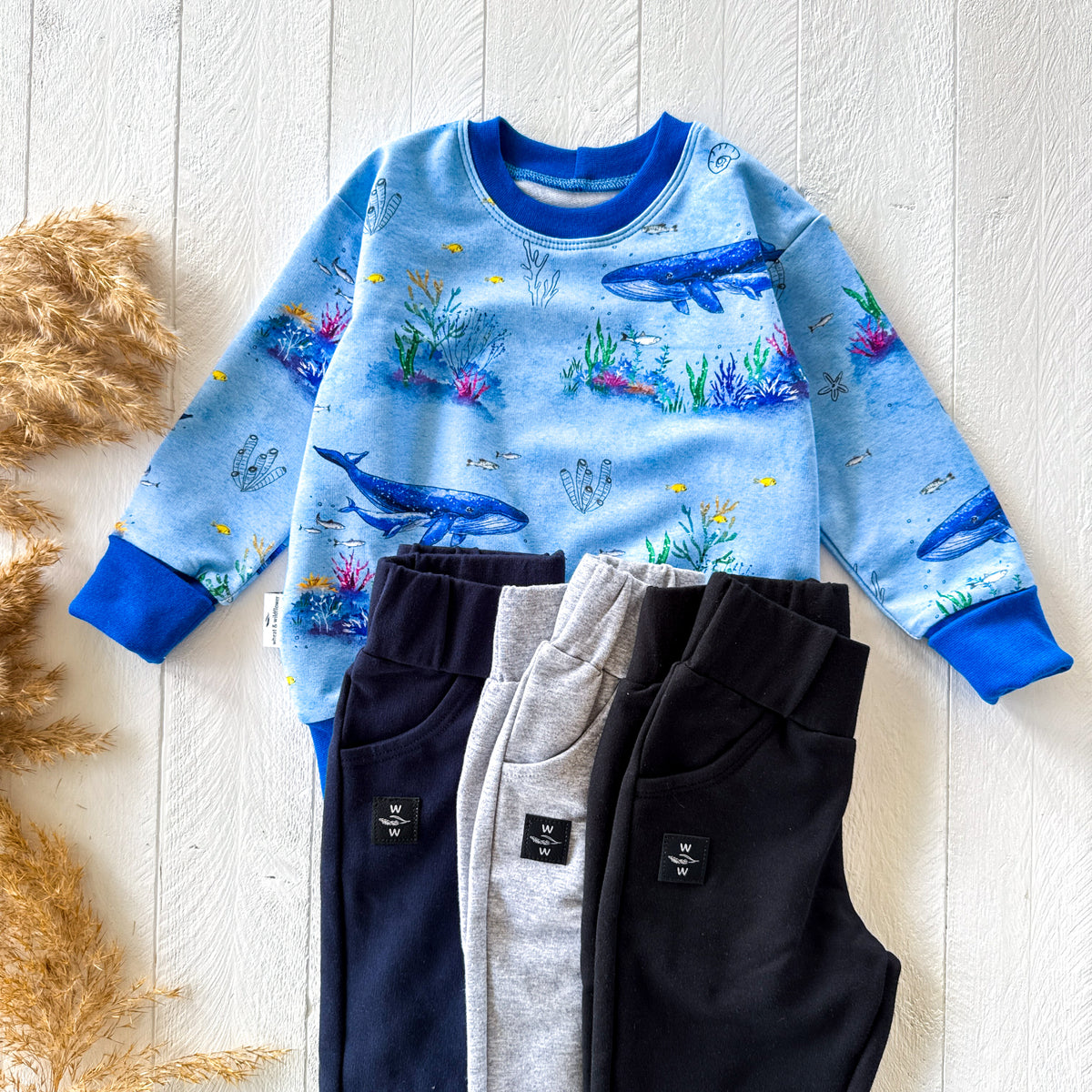 Blue Whale Lounge Sweater