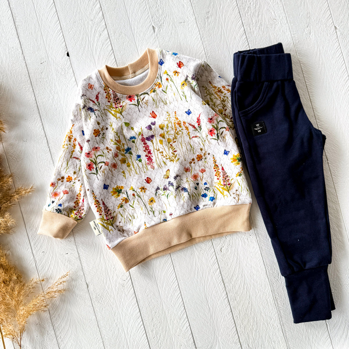 Butterfly Garden Lounge Sweater