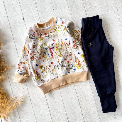Butterfly Garden Lounge Sweater
