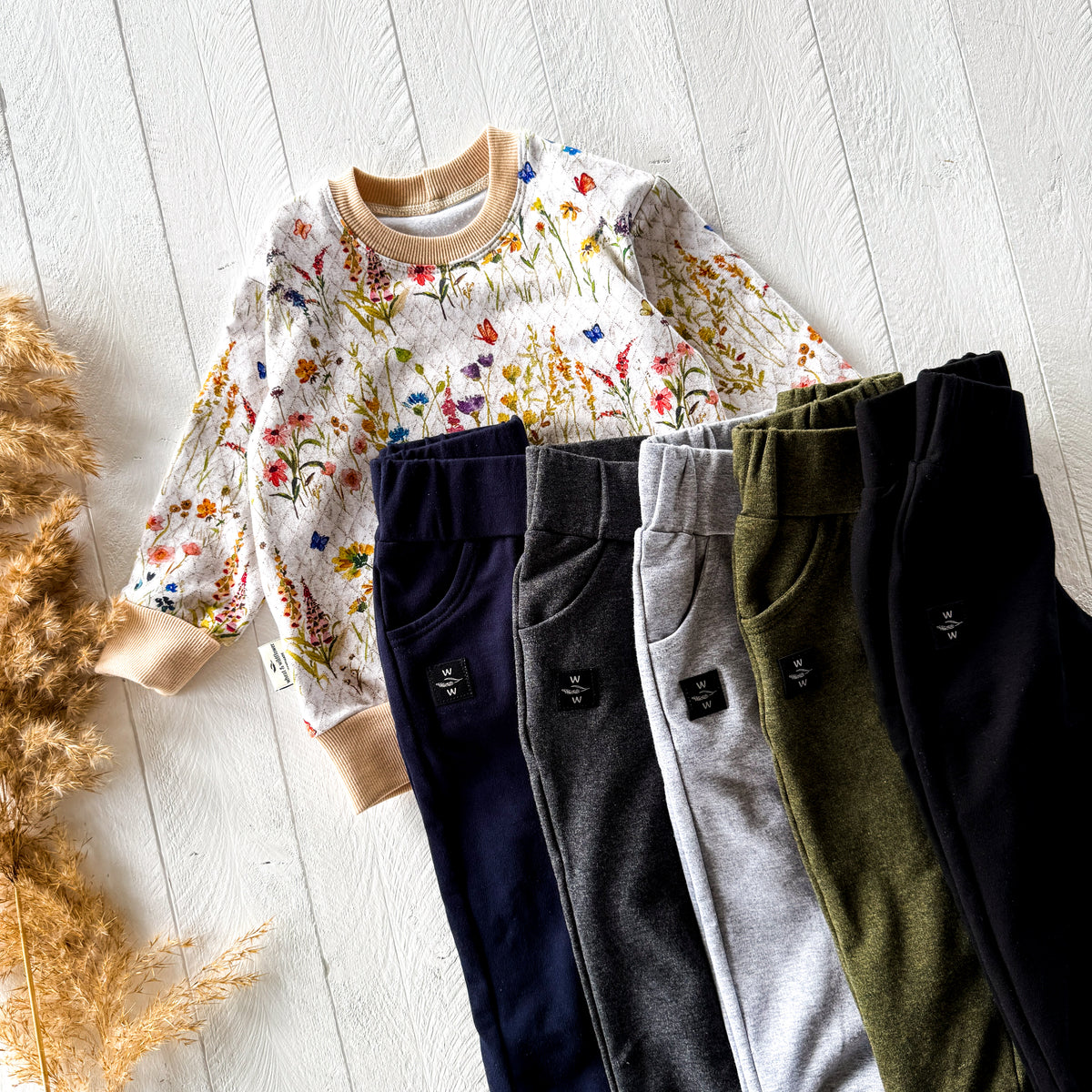 Butterfly Garden Lounge Sweater