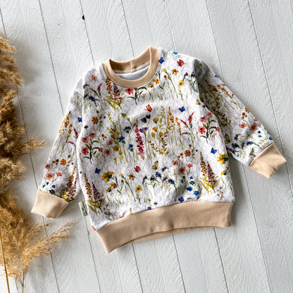 Butterfly Garden Lounge Sweater