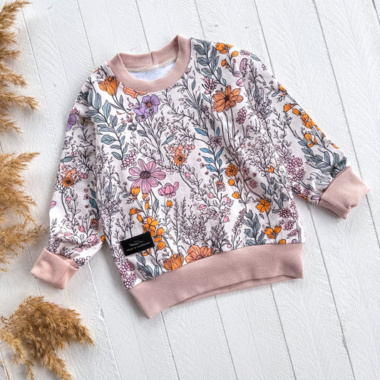 Vintage Botanicals Lounge Sweater