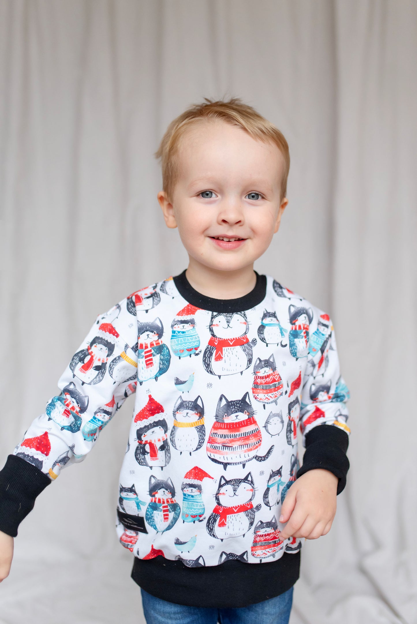 Cozy Cats Lounge Sweater