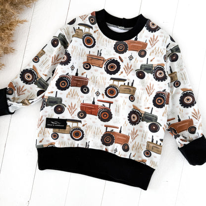 Vintage Tractors Lounge Sweater