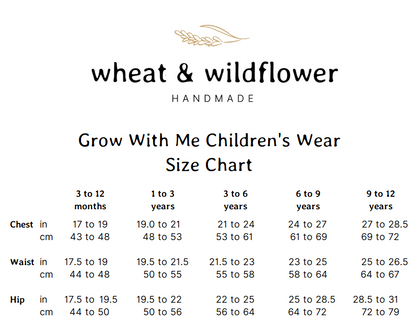 Grow With Me Chamomile Tee Dress - Bright Rainbows