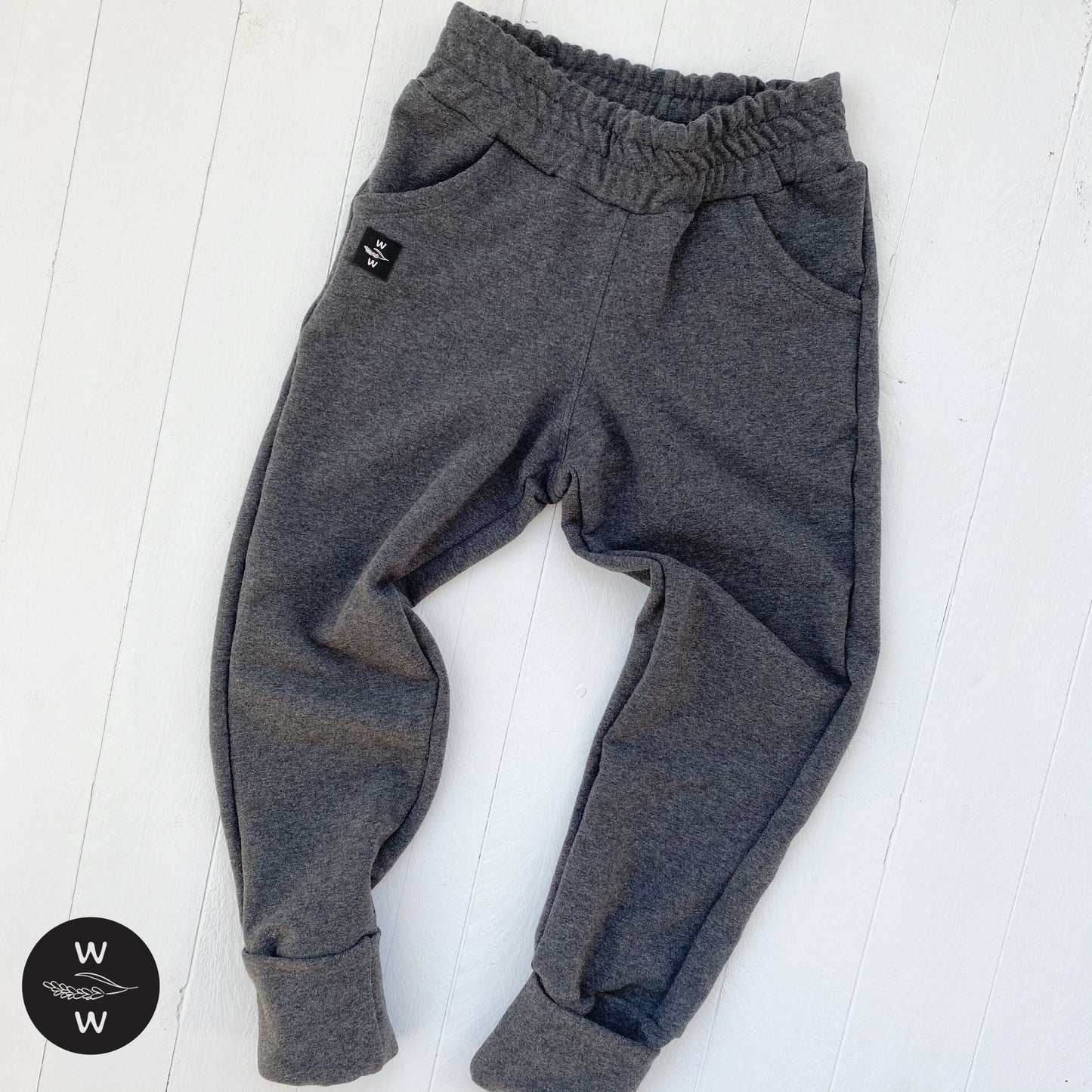 Grow With Me Joggers - Charcoal