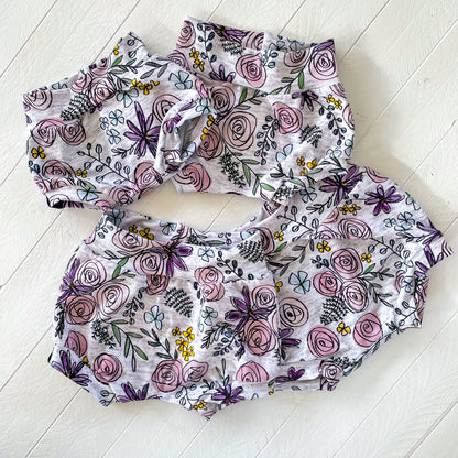 Hope Blooms Grow With Me Shorties
