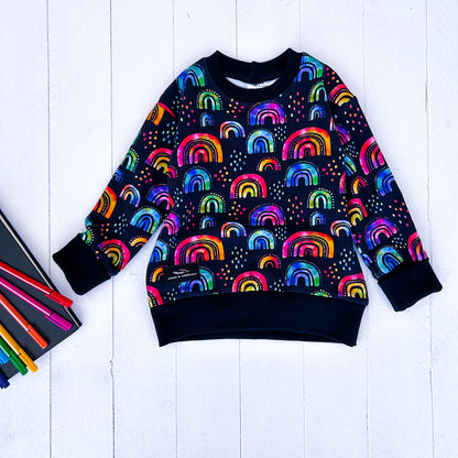 Bright Rainbows Lounge Sweater