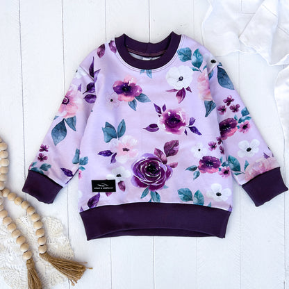 Lilac Rose Lounge Sweater