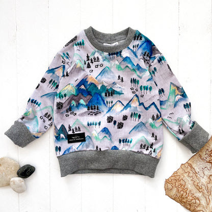Turquoise Mountain Lounge Sweater